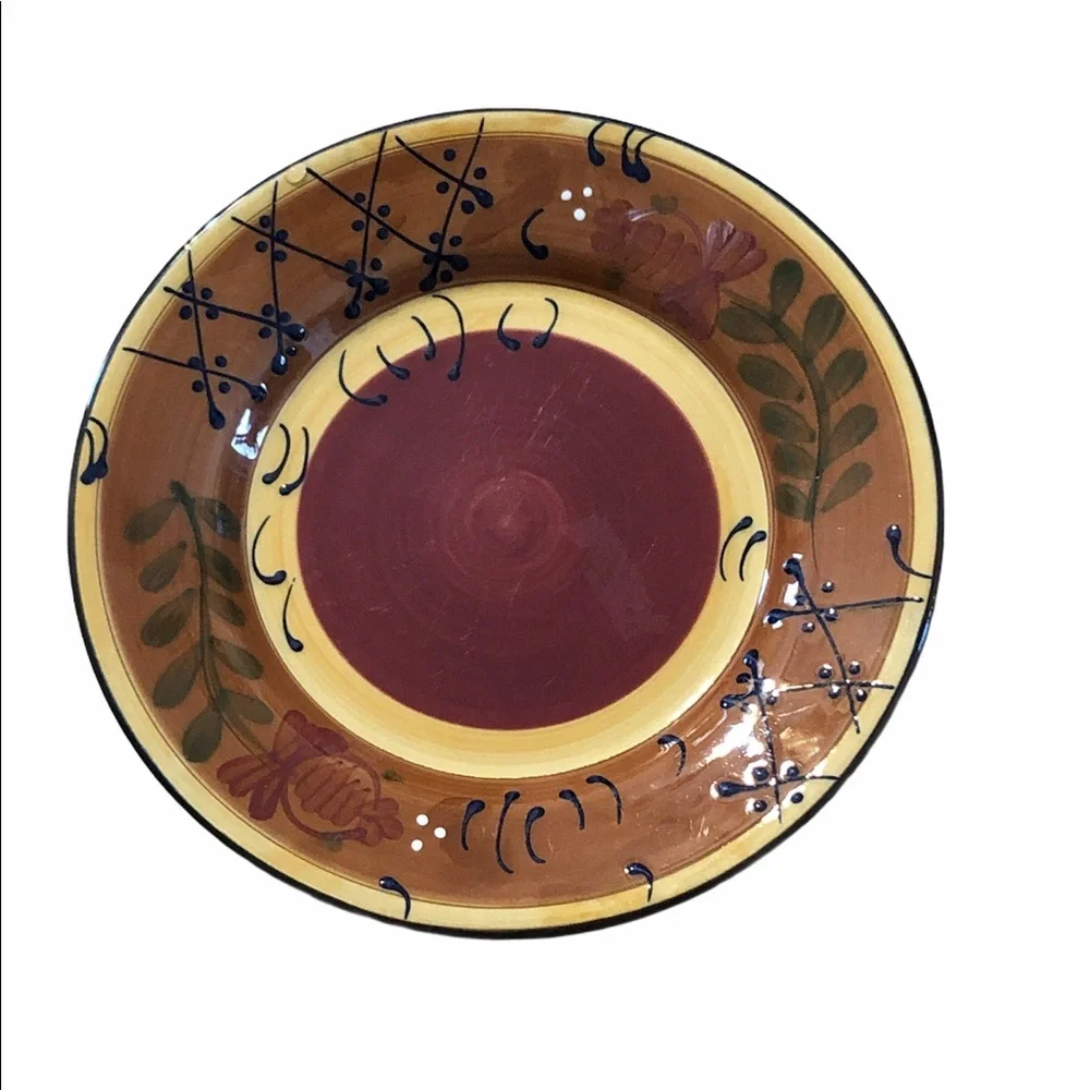 Two Ambiance Romance Salad 9” salad Plates